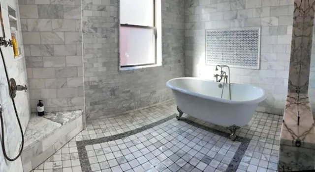 a bathroom with a sink