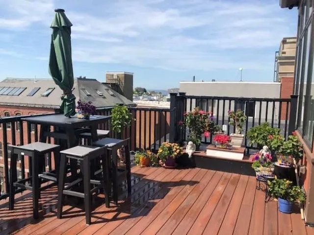 a close view of a fireplace