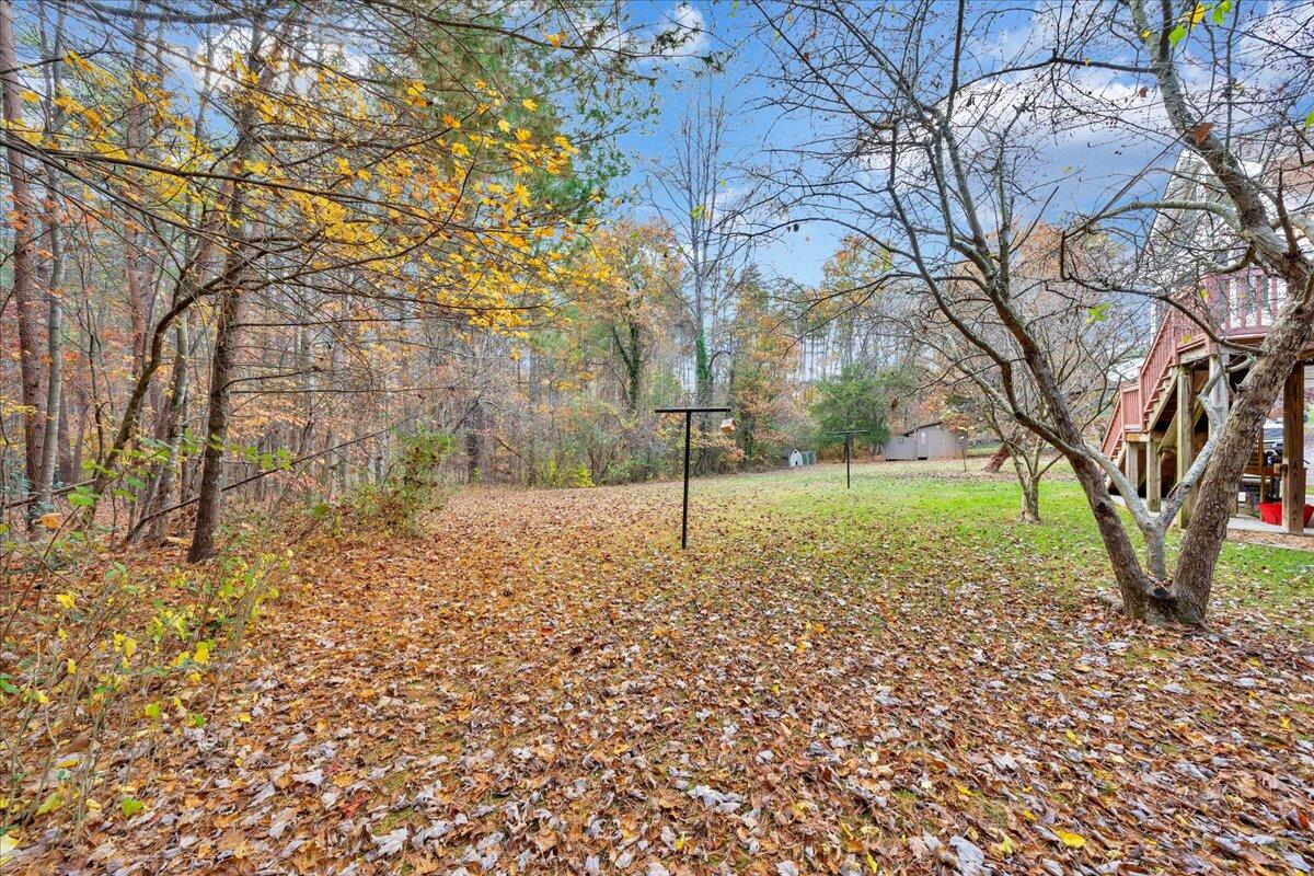 204 Raintree Lane Boones Mill, VA 24065 - Photo 39 of 58 a view of a yard with plants and trees