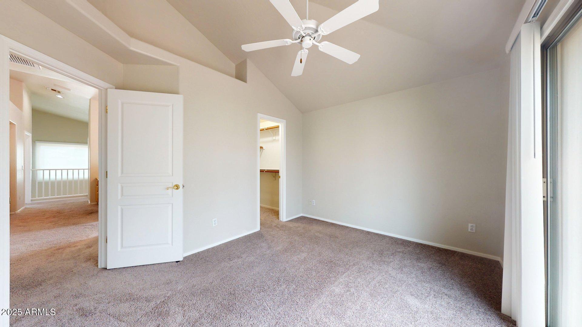 6510 South Hazelton Lane, Unit 142 Tempe, AZ 85283 - Photo 34 of 49 an empty room with fan and a ceiling fan