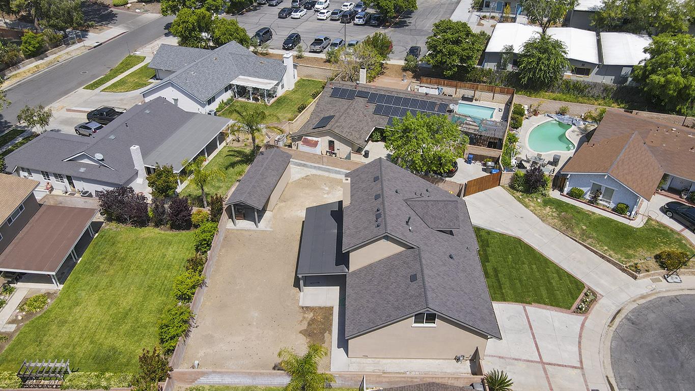 Cero Drive Santa Clarita, CA 91350 - Photo 6 of 45 an aerial view of residential houses with outdoor space