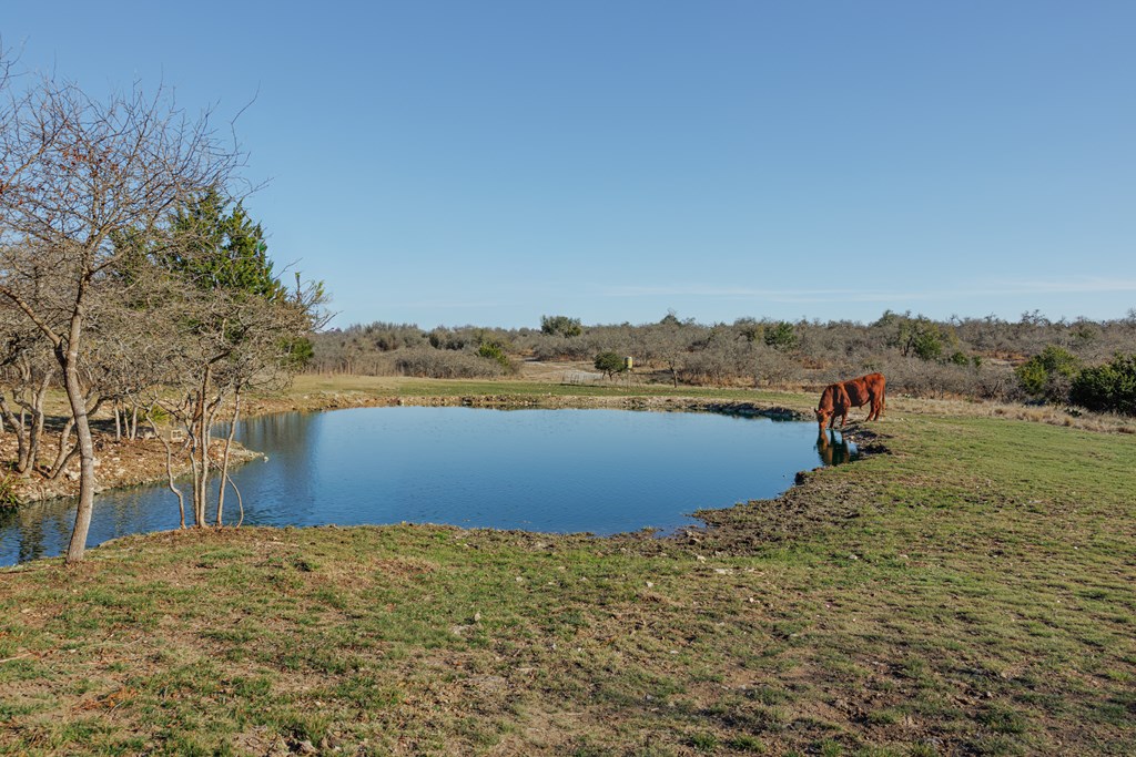 450 Jung Road Harper, TX 78631 - Photo 30 of 50 a view of a lake with outside area