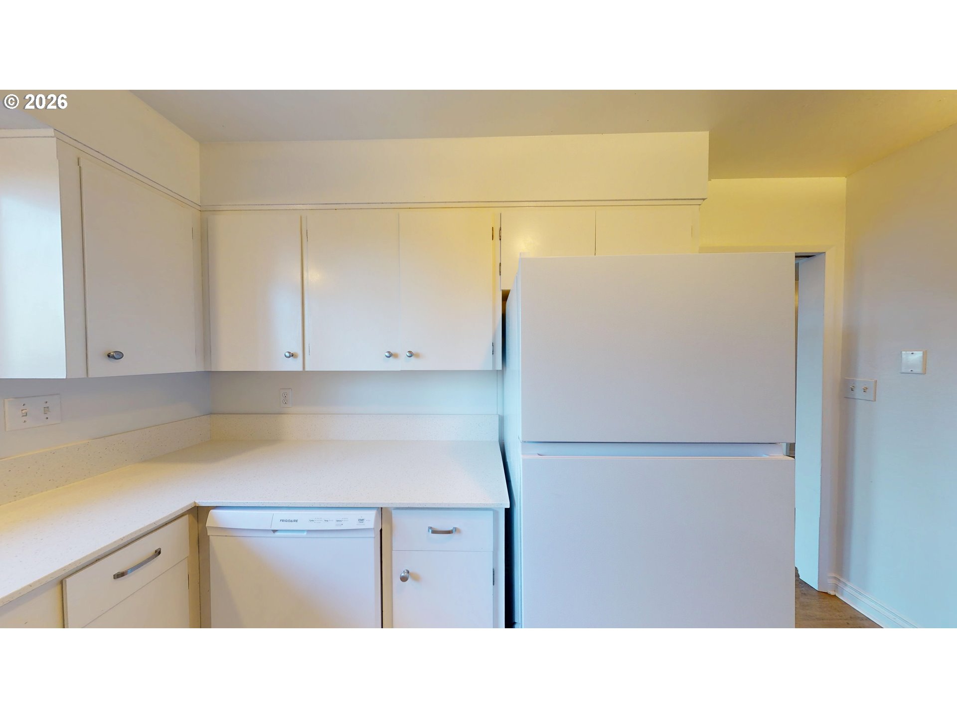 2145 Webb Street West Linn, OR 97068 - Photo 10 of 46 a kitchen with a refrigerator and cabinets