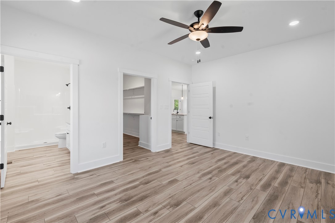 1841 Cartersville Road Goochland, VA 23063 - Photo 27 of 34 wooden floor in an empty room with a window