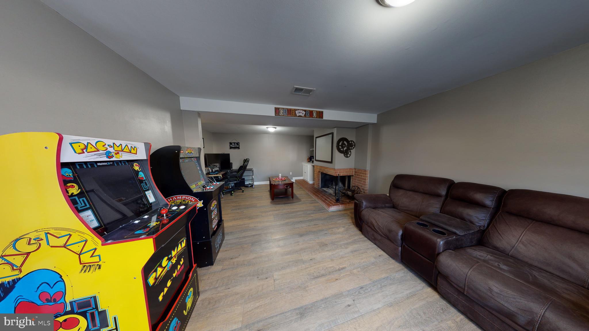 13204 Delaney Road Woodbridge, VA 22193 - Photo 14 of 21 Rec Room /Office Area with Fireplace (Main Area)