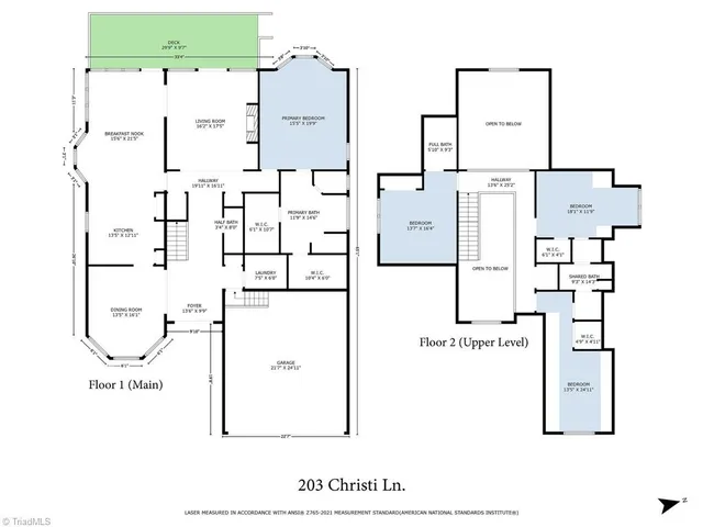 $595,000 | 203 Christi Lane, Kernersville, NC 27284