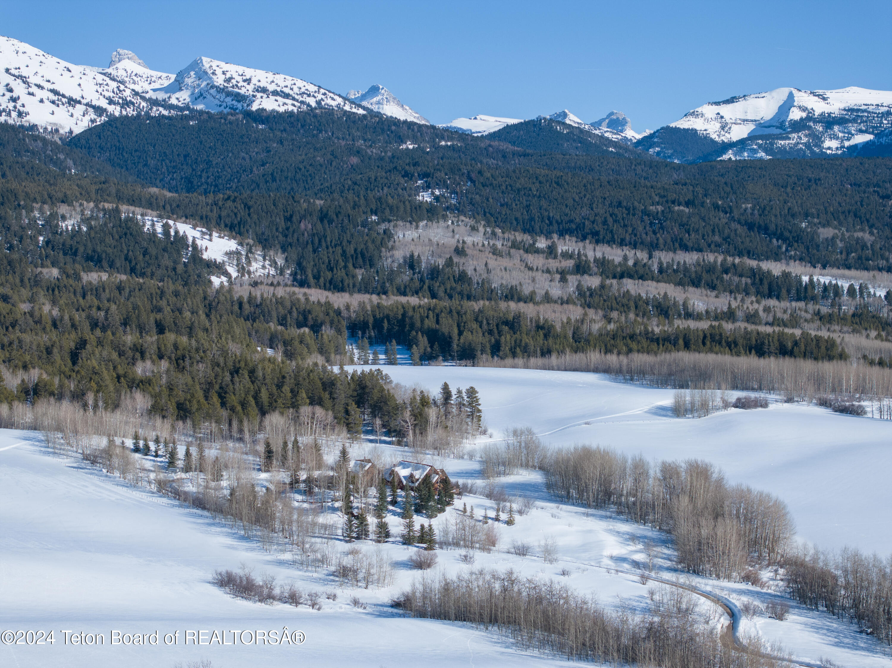 5 Blair Road Alta, WY 83414 - Photo 57 of 91 Winter Aerial 3
