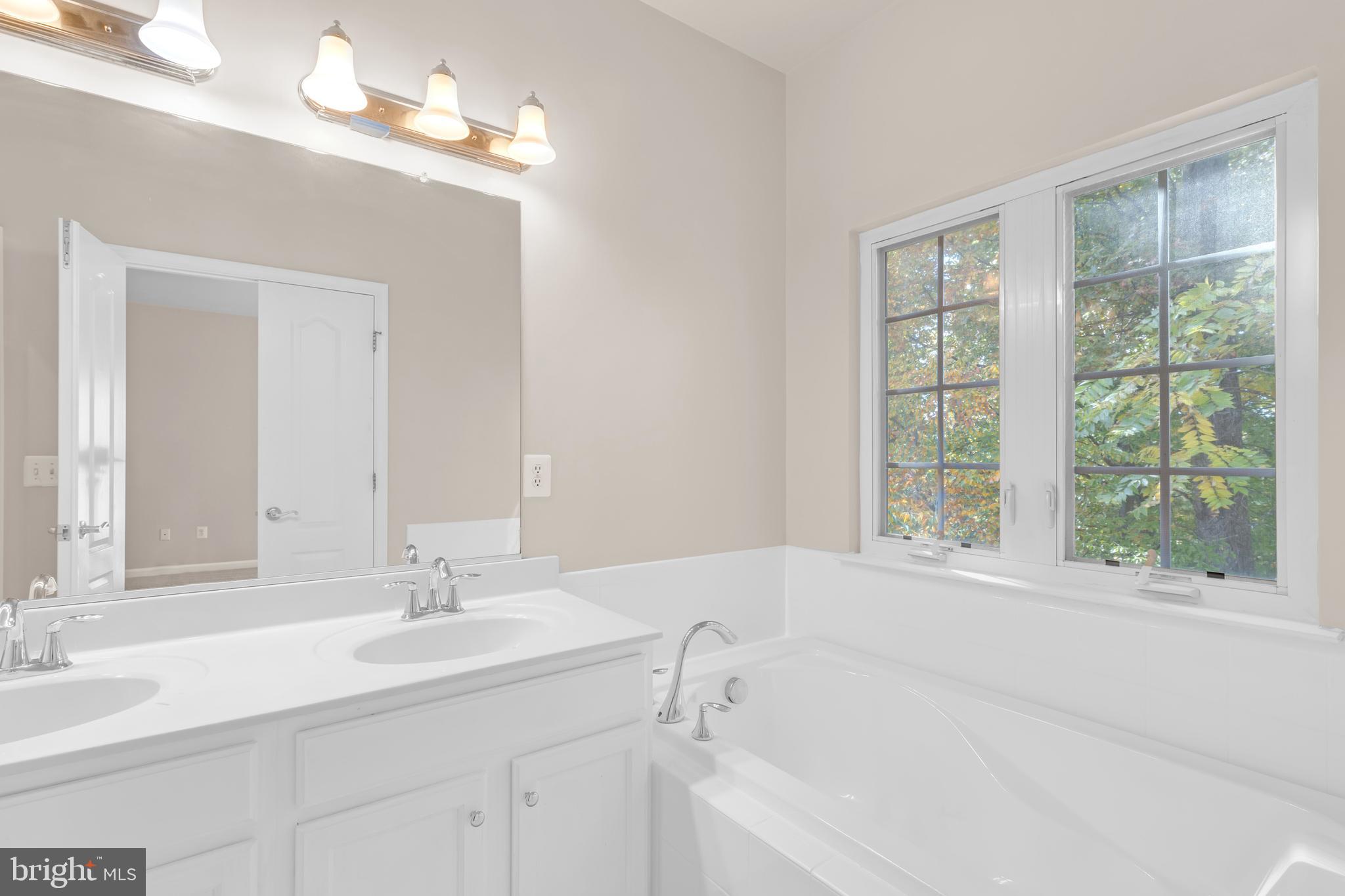 626 Tailgate Terrace Landover, MD 20785 - Photo 20 of 36 a bathroom with a bathtub a sink and a window