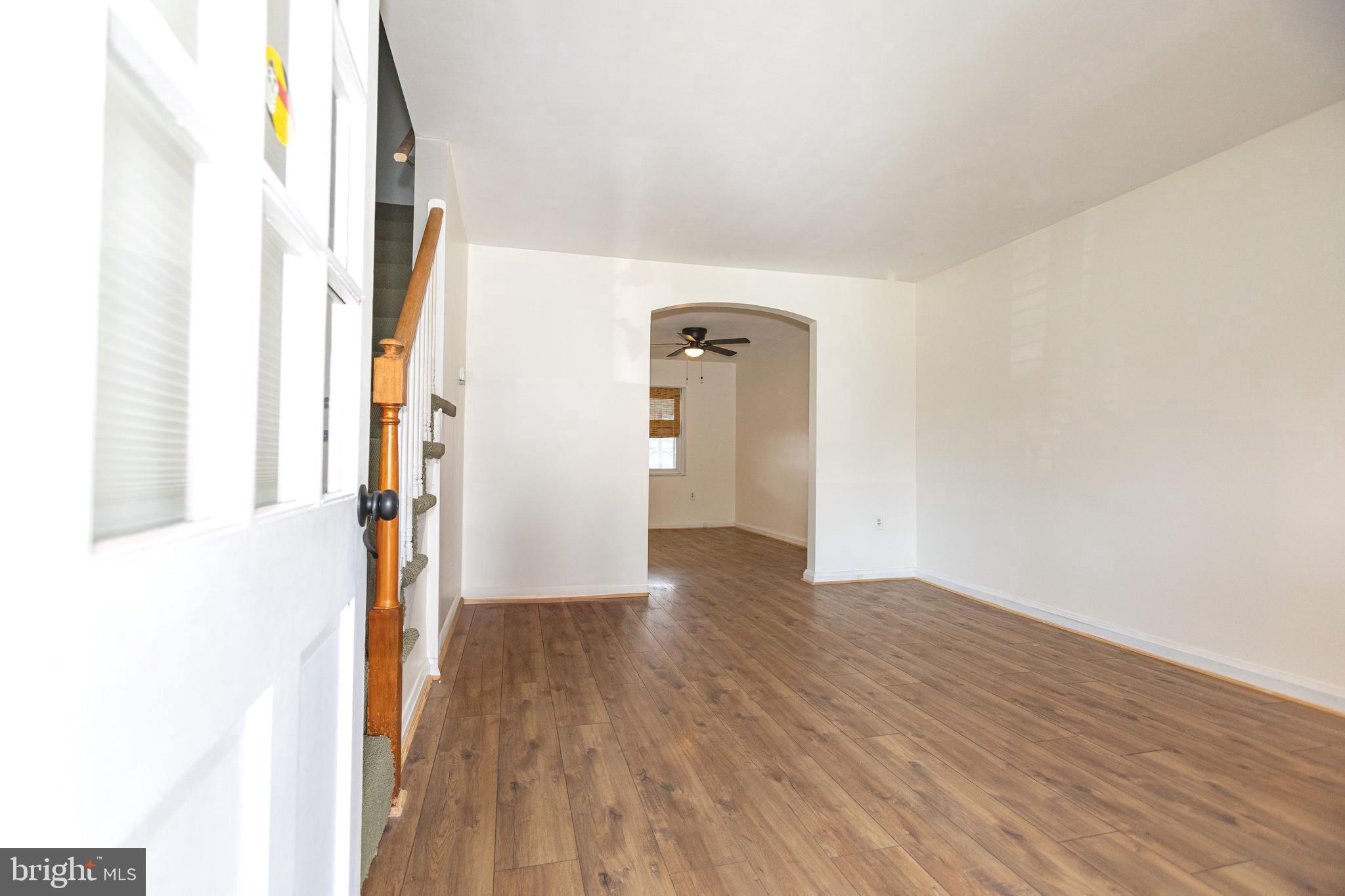 1940 Wareham Road Baltimore, MD 21222 - Photo 20 of 37 a view of hallway with wooden floor