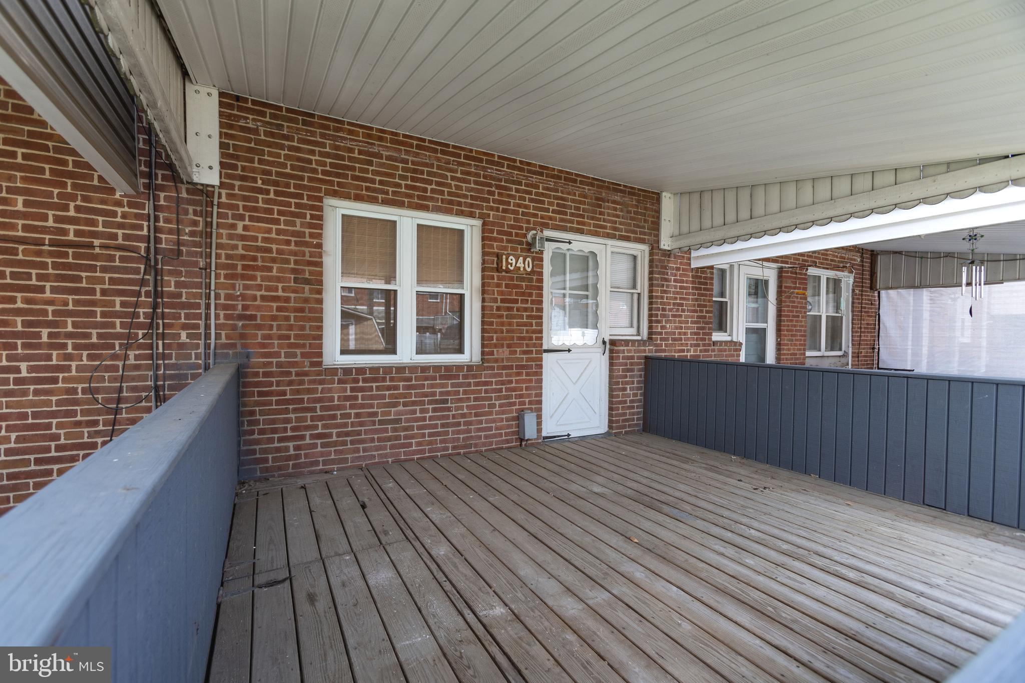 1940 Wareham Road Baltimore, MD 21222 - Photo 31 of 37 a view of backyard with a deck