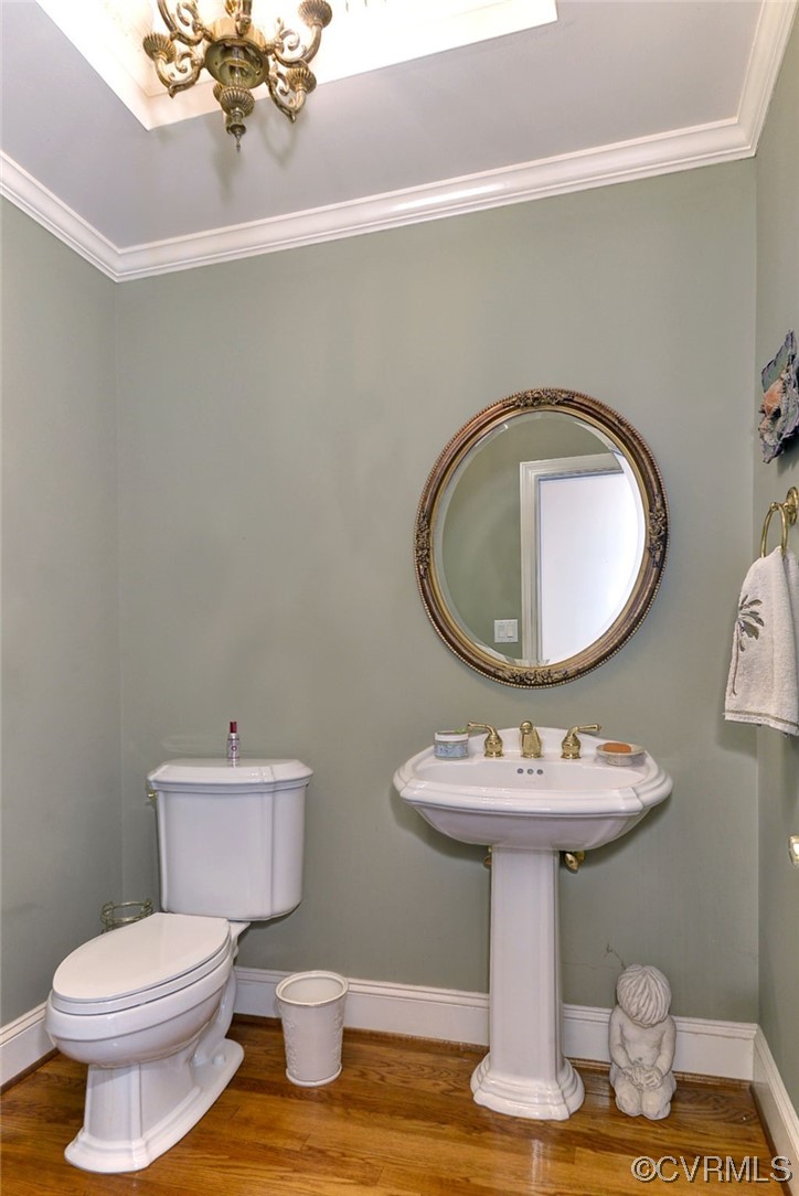 207 Shady Bluff Point Williamsburg, VA 23188 - Photo 21 of 49 a bathroom with a toilet and a mirror