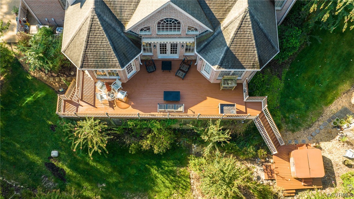 207 Shady Bluff Point Williamsburg, VA 23188 - Photo 34 of 49 an aerial view of a house