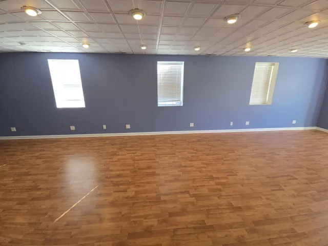 a view of room with window