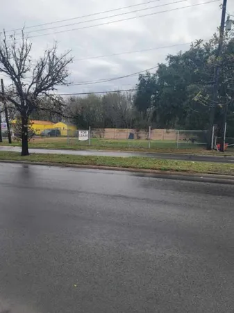 a view of a ground with a ocean view