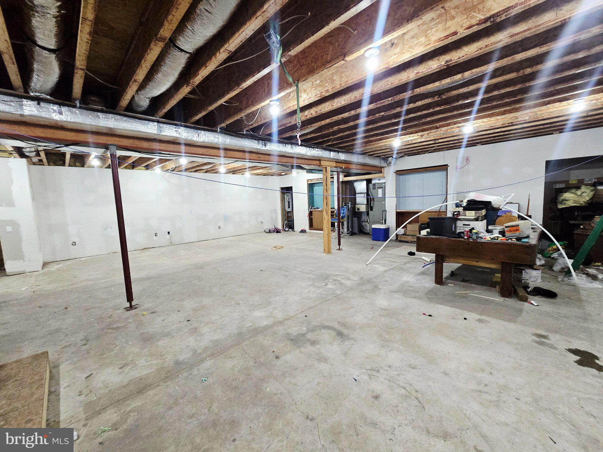 540 Plum Run Road Sugar Grove, WV 26815 - Photo 31 of 45 Spacious unfinished basement awaits ideas.
