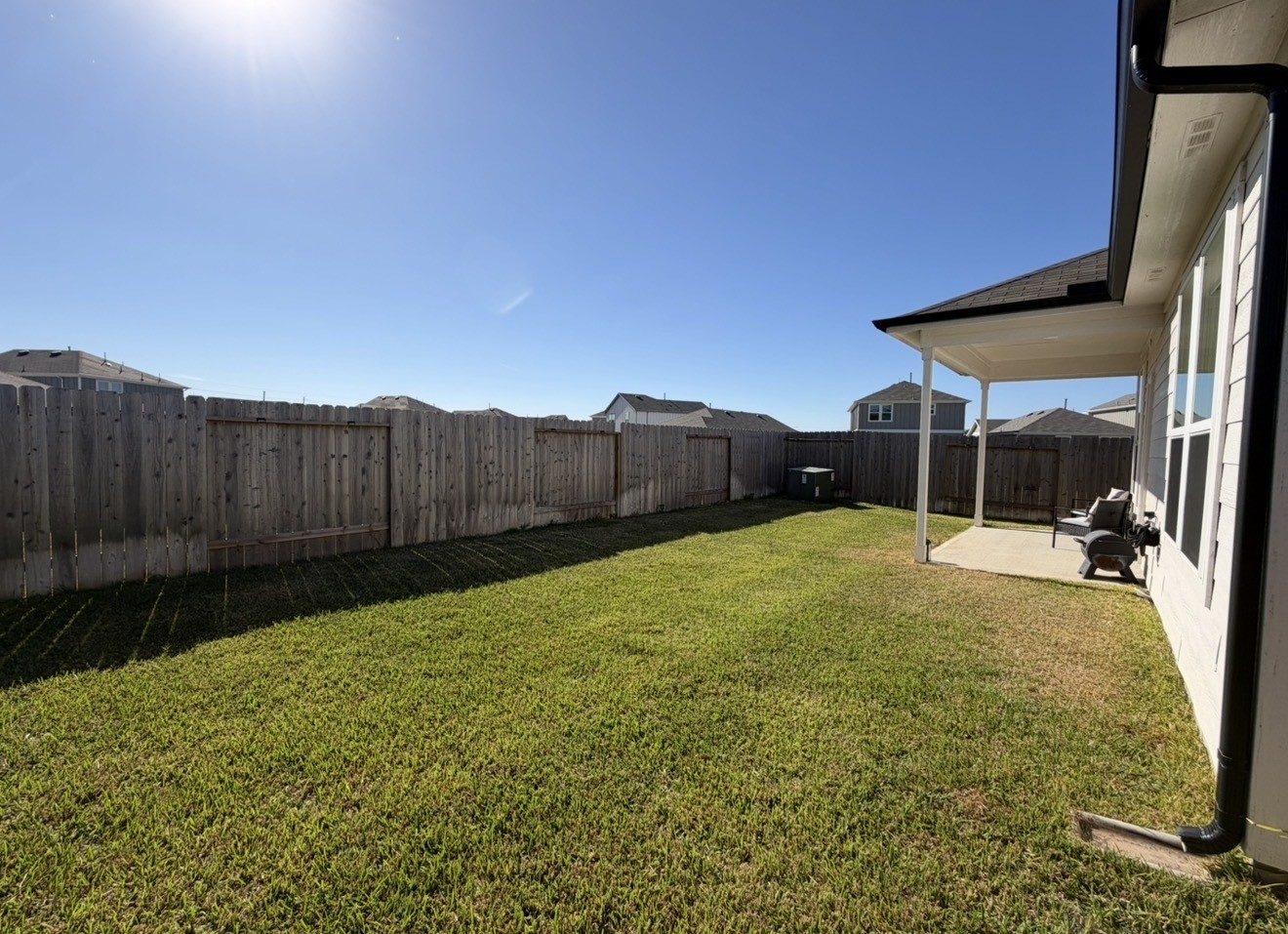 23415 Wagon Cart Road Hockley, TX 77447 - Photo 25 of 26 a view of a backyard