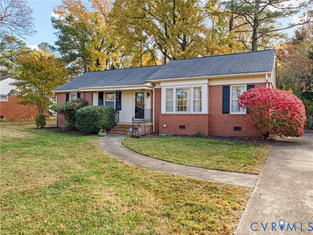 1803 Windsordale Drive Henrico, VA 23229 - Photo 1 of 46 Bungalow-style home with a front lawn, crawl space