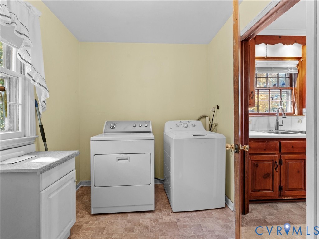 1803 Windsordale Drive Henrico, VA 23229 - Photo 19 of 46 Laundry area featuring plenty of natural light and