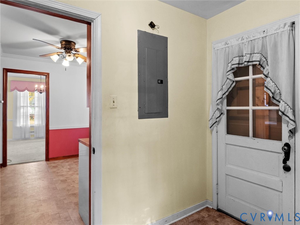 1803 Windsordale Drive Henrico, VA 23229 - Photo 20 of 46 Entryway featuring electric panel and baseboards