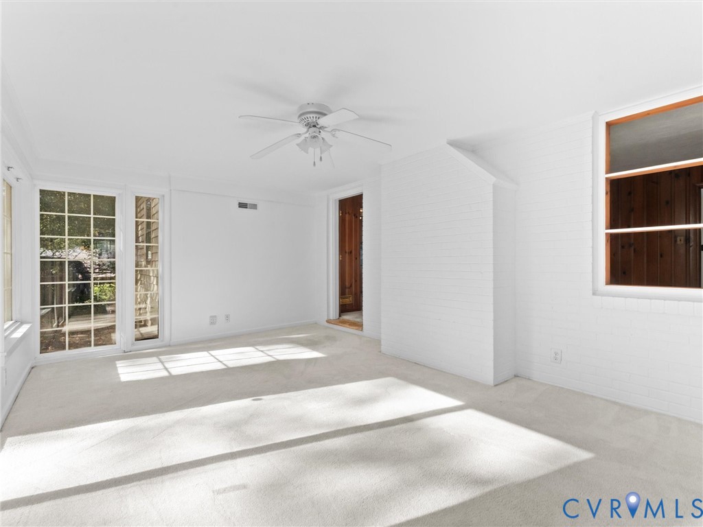 1803 Windsordale Drive Henrico, VA 23229 - Photo 27 of 46 Spare room with carpet flooring, a ceiling fan, an