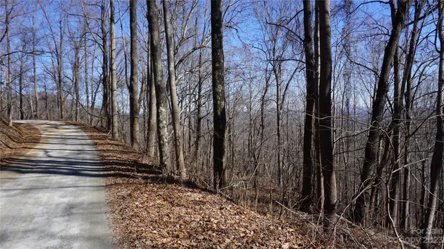 a view of a pathway of a building