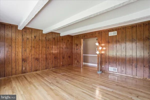 a view of livingroom with furniture and wooden floor