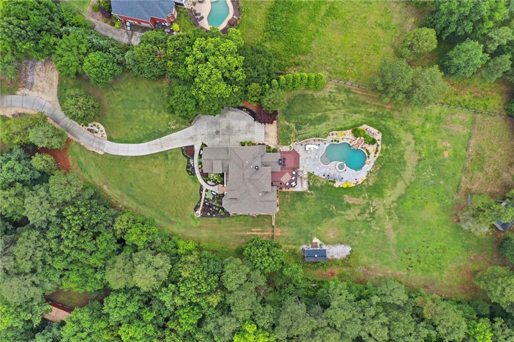 2950 Callie Still Road Lawrenceville, GA 30045 - Photo 70 of 77 an aerial view of a house