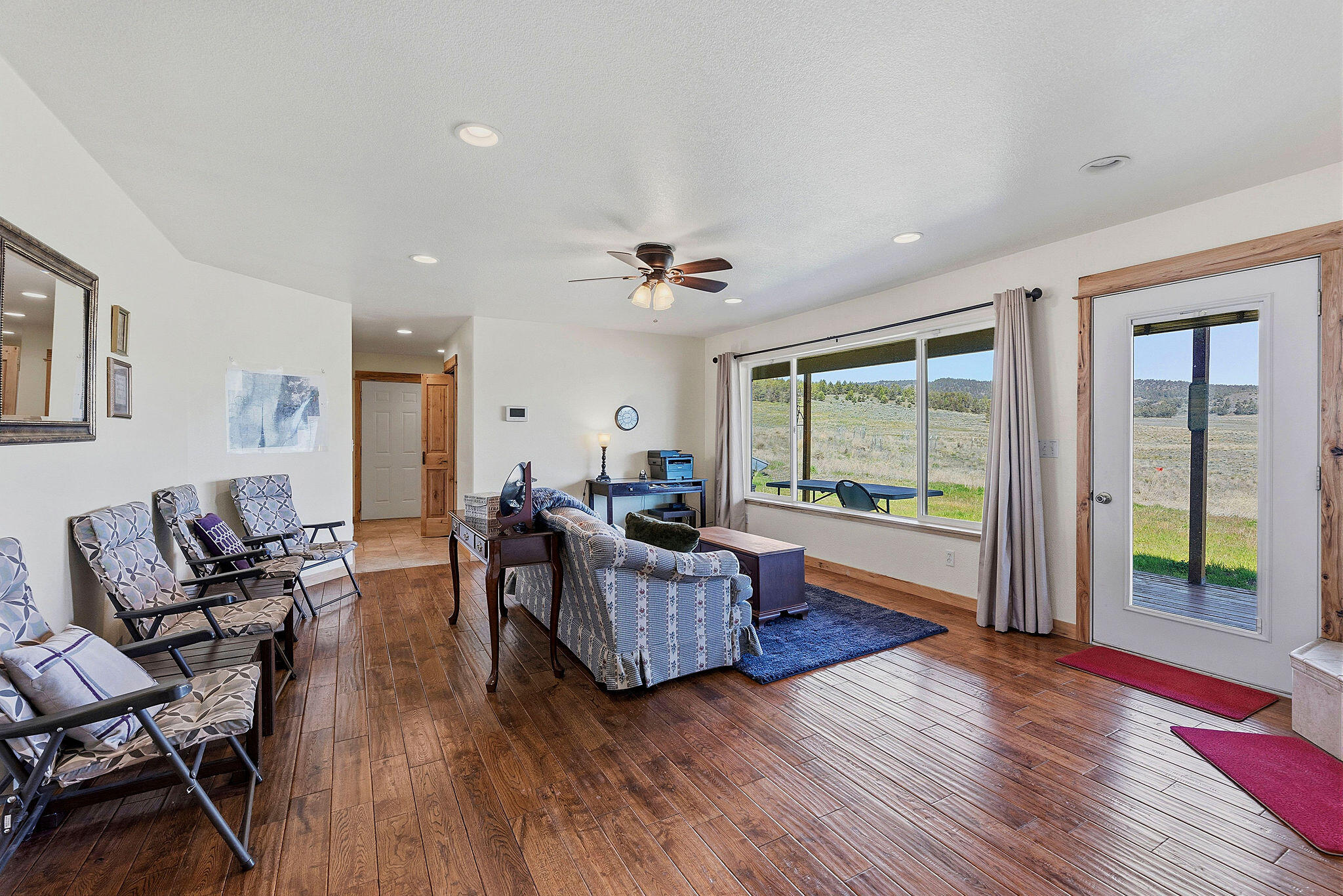 41221 Van Lake Road Prineville, OR 97754 - Photo 46 of 189 a living room with furniture and wooden floor