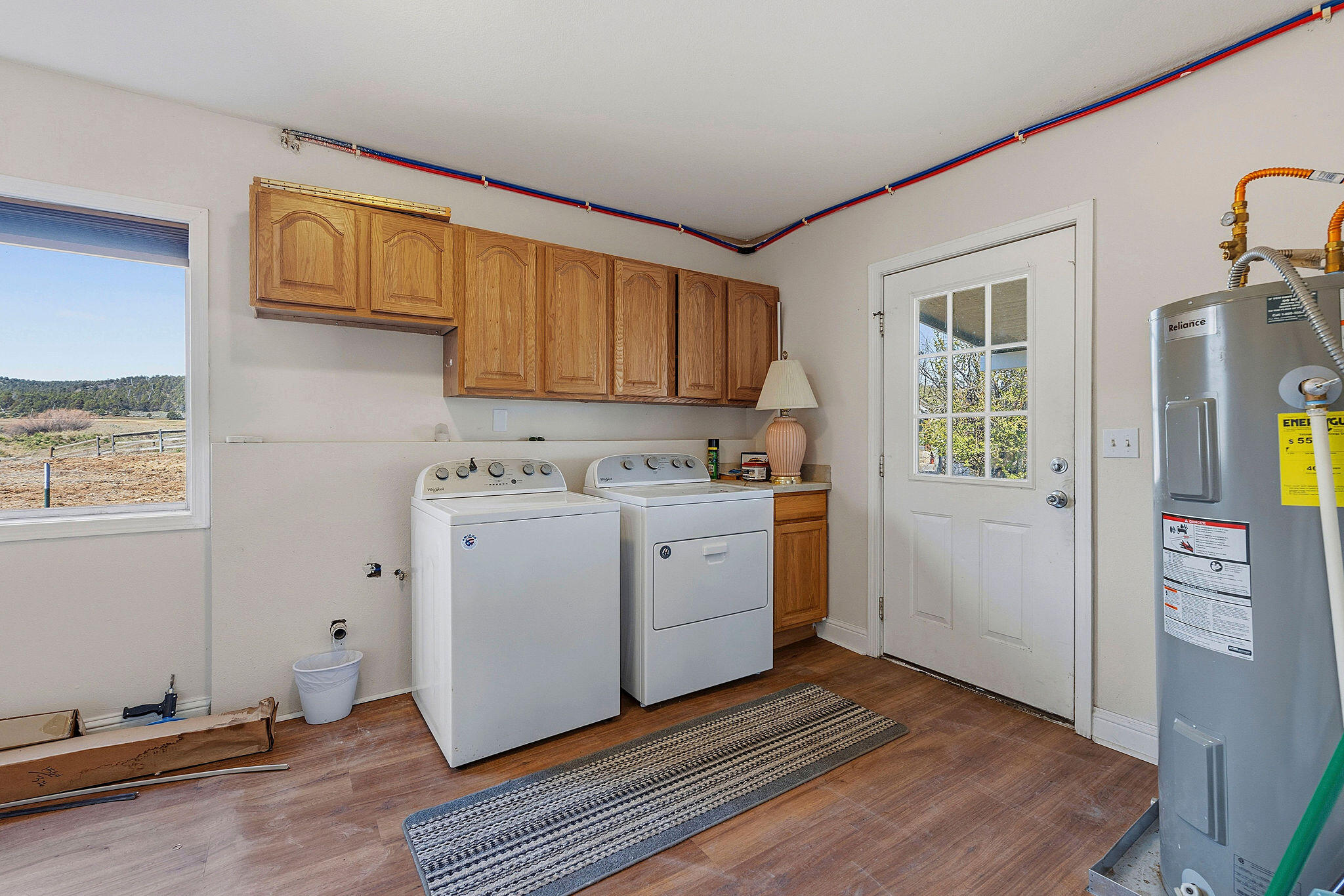 41221 Van Lake Road Prineville, OR 97754 - Photo 59 of 189 a view of a storage & utility room with closet window
