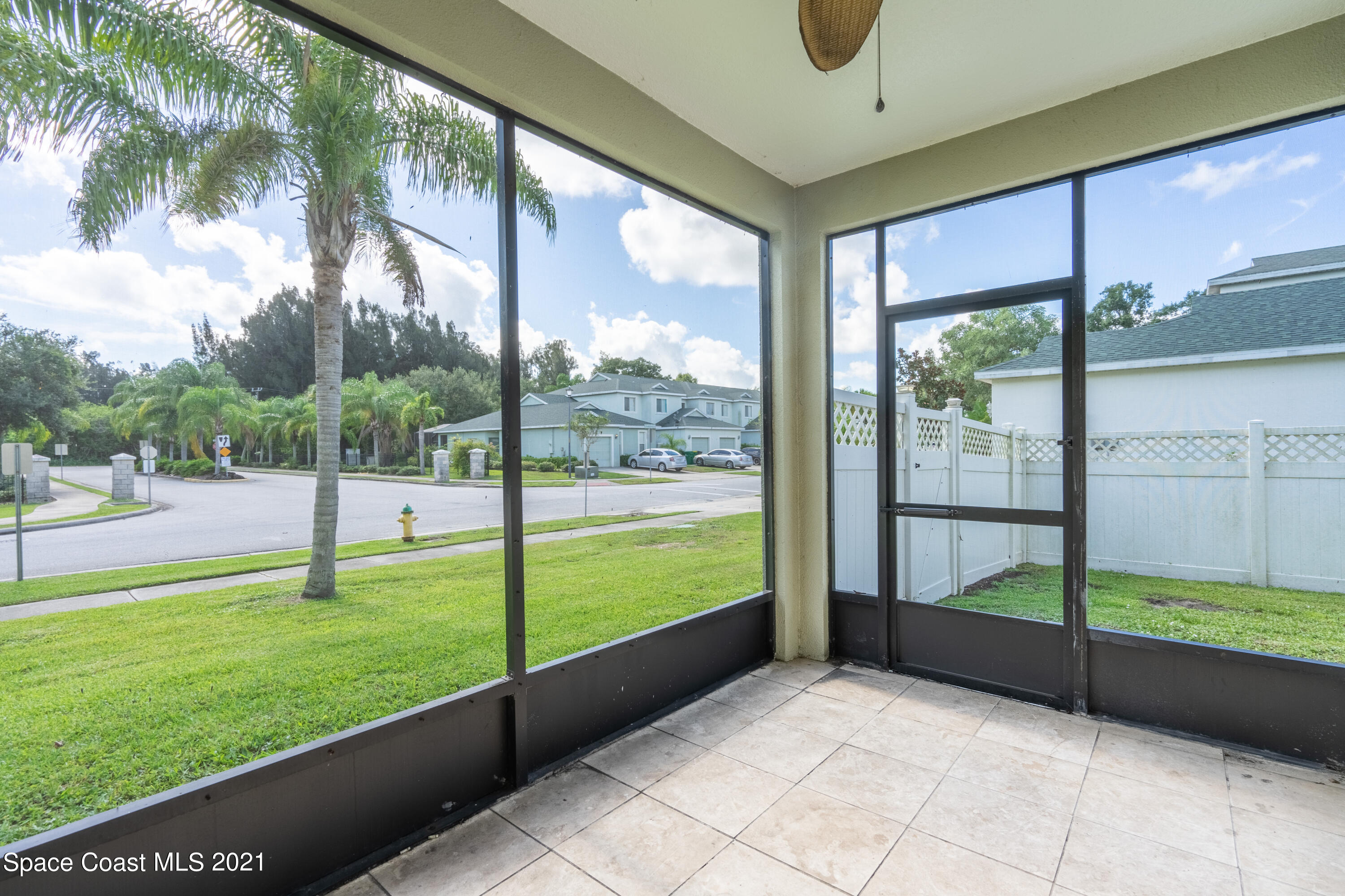 3758 Chambers Lane, Unit 7 Cocoa, FL 32926 - Photo 21 of 25 Screen Back Porch