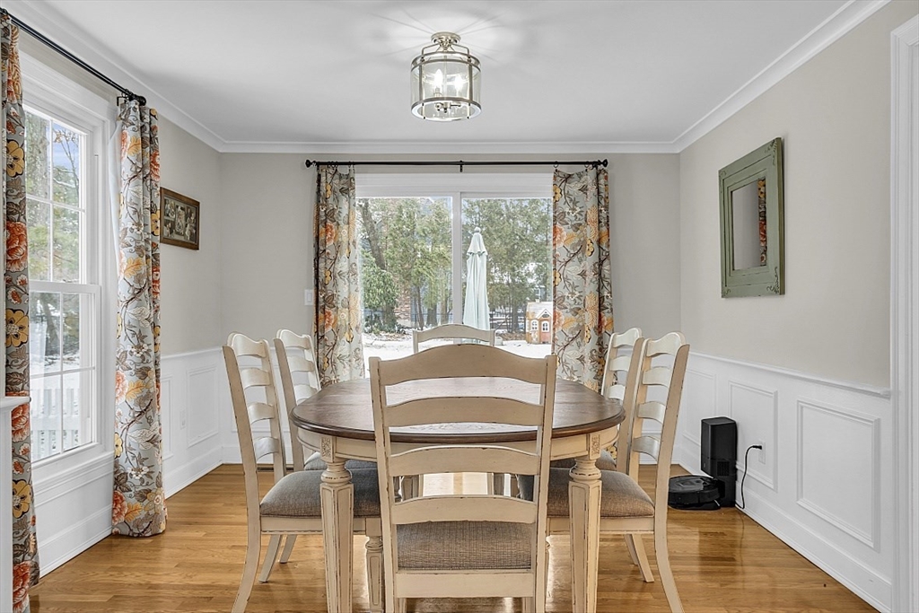 2 Greenbriar Circle Andover, MA 01810 - Photo 13 of 41 a view of a dining room with furniture window and outside view