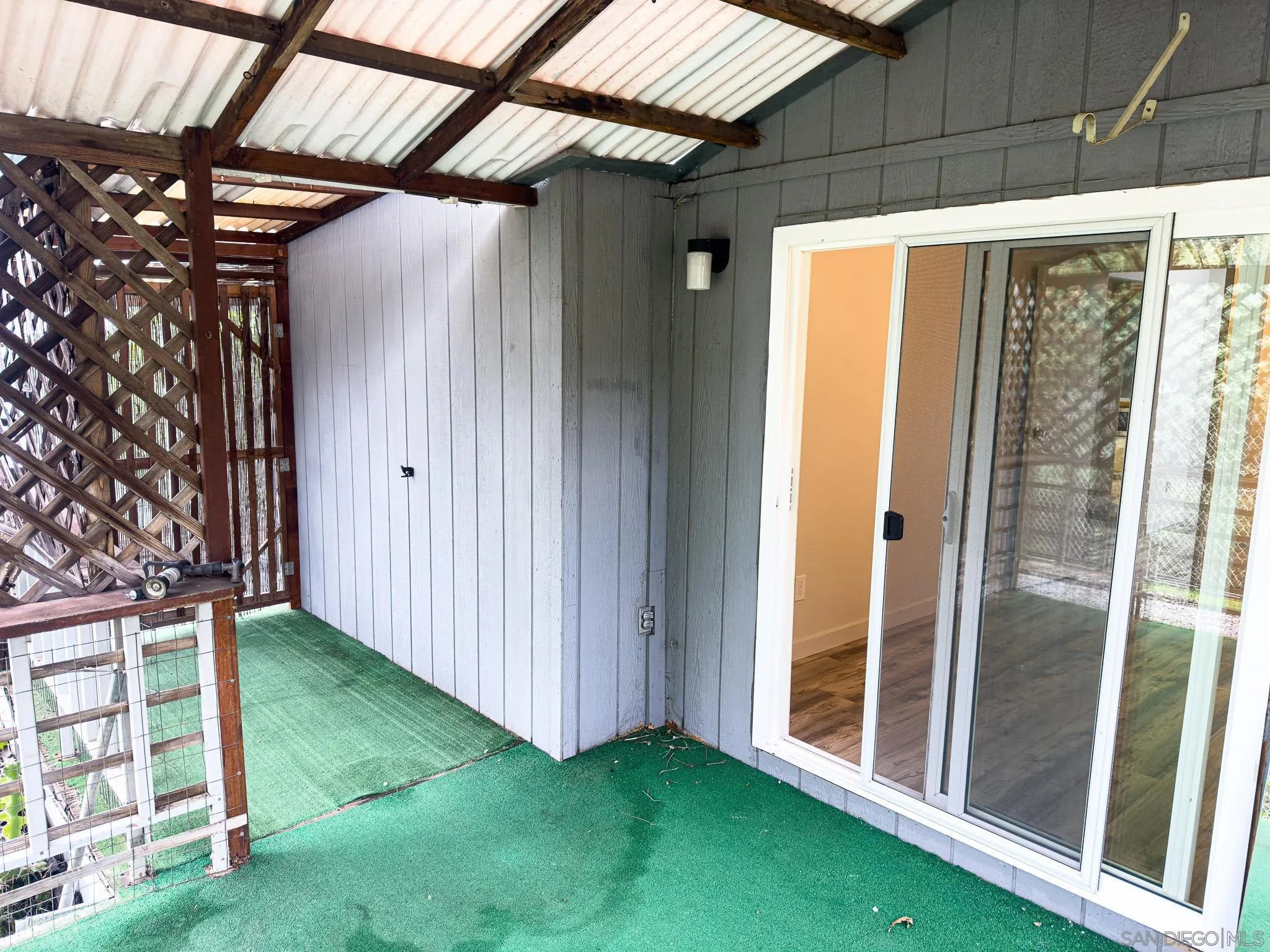 2400 Alpine Boulevard, Unit 17 Alpine, CA 91901 - Photo 15 of 22 a view of a porch with a backyard
