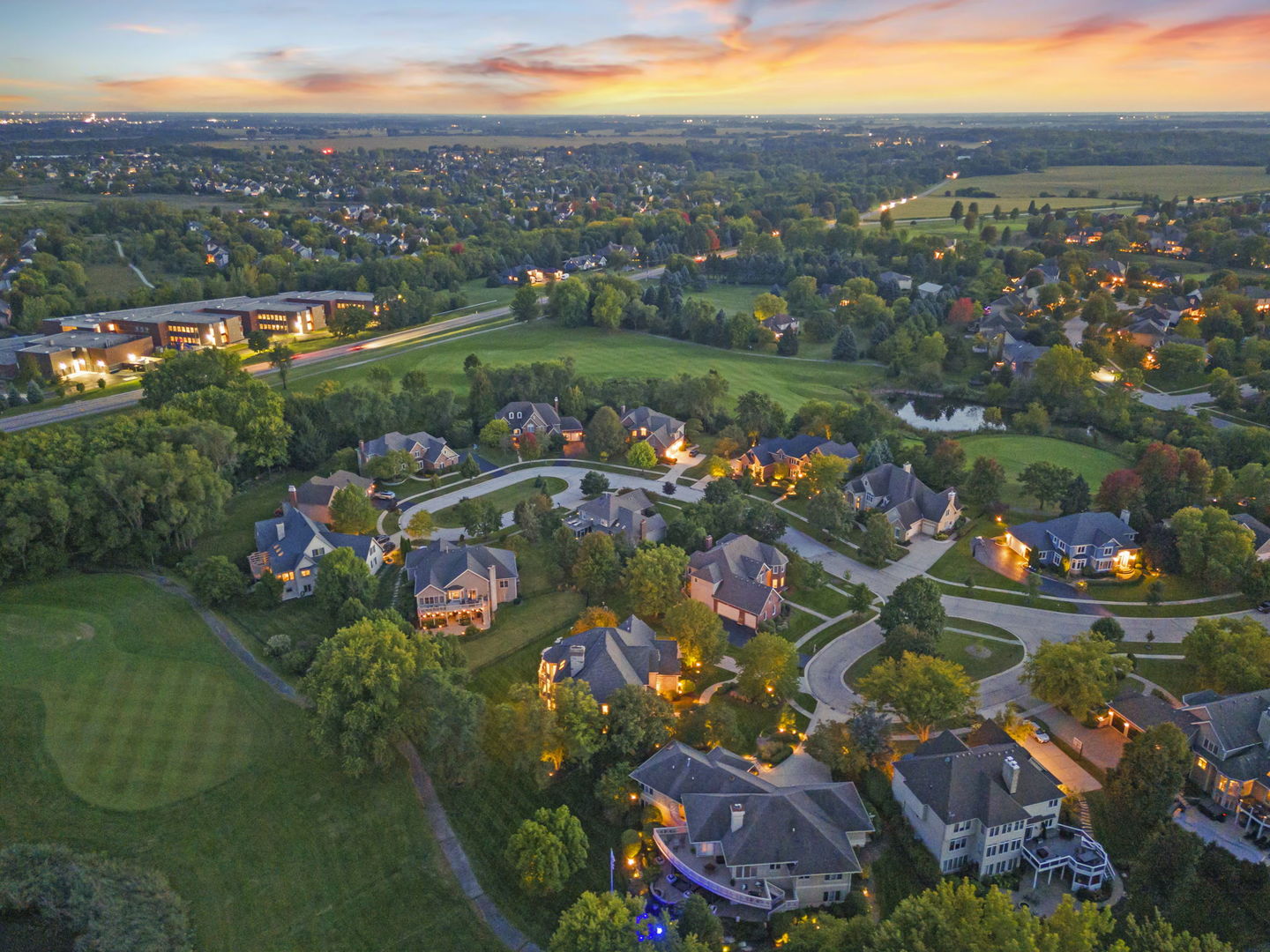 39W114 Fryendall Court Geneva, IL 60134 - Photo 70 of 76 a view of a city and mountain view in a city