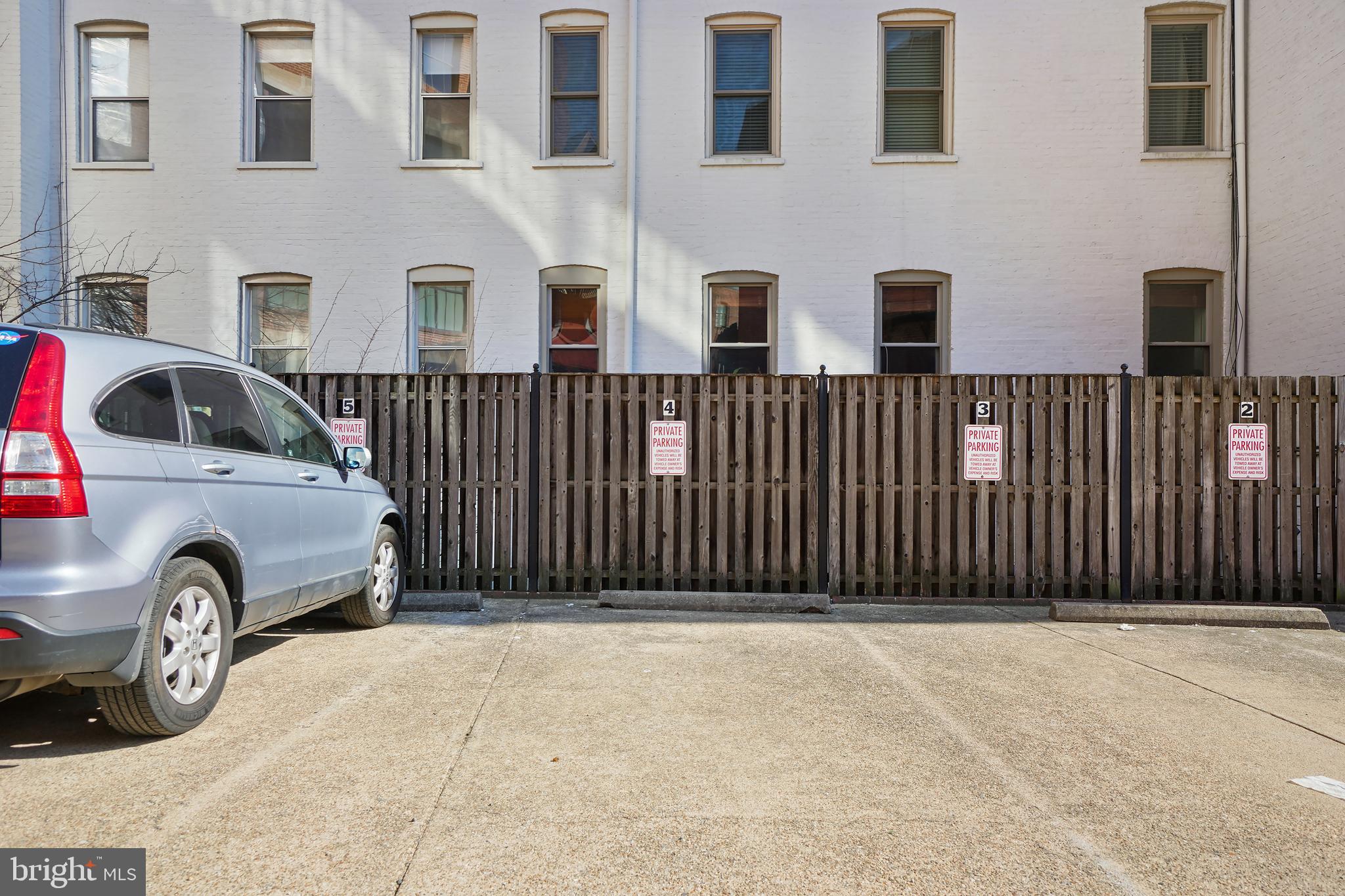 a view of a car garage