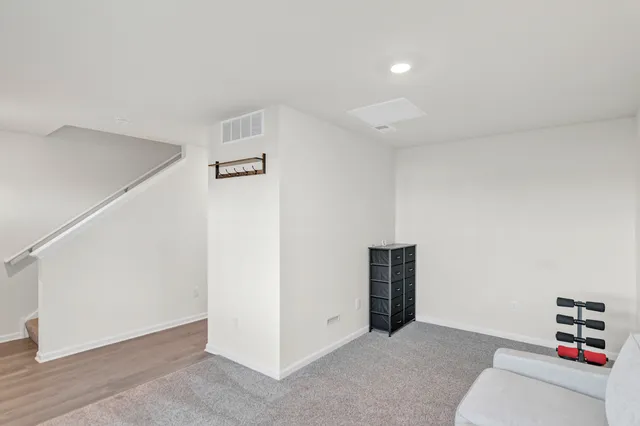 wooden floor in an empty room
