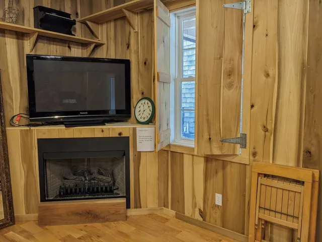 a view of living area with furniture