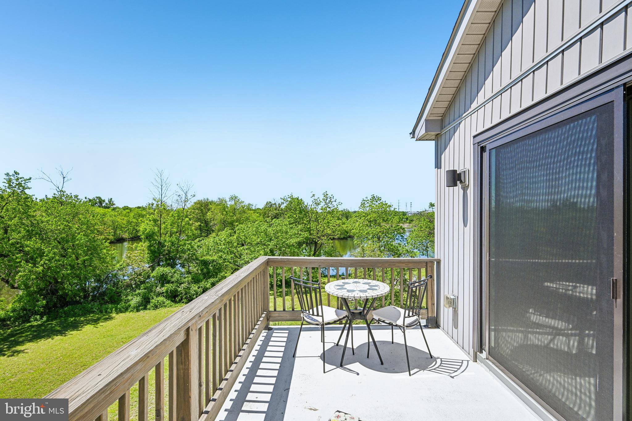 11 Forklanding Road Cinnaminson, NJ 08077 - Photo 50 of 77 a view of balcony with wooden floor and outdoor seating