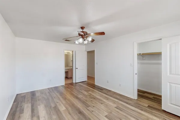 wooden floor in an empty room