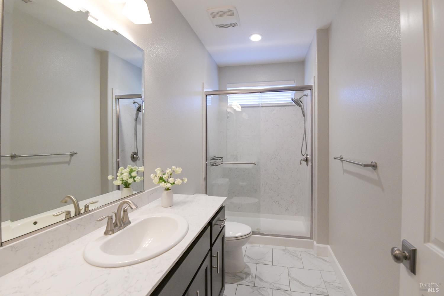 4048 Browns Valley Road Napa, CA 94558 - Photo 14 of 33 Downstairs Full Bath