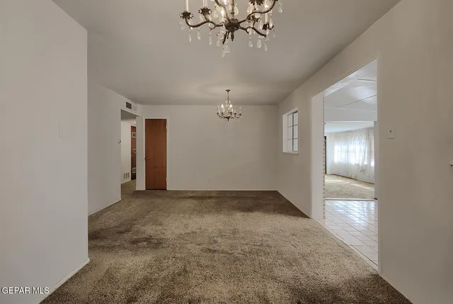 en view interior of the house