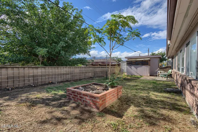 a view of outdoor space and deck