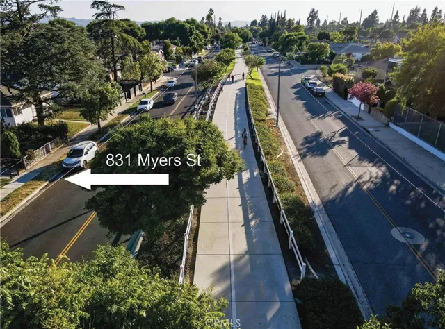 a view of a city from a balcony