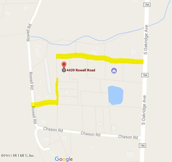 4439 Rowell Road Green Cove Springs, FL 32043 - Photo 3 of 3 Access Points Highlighted