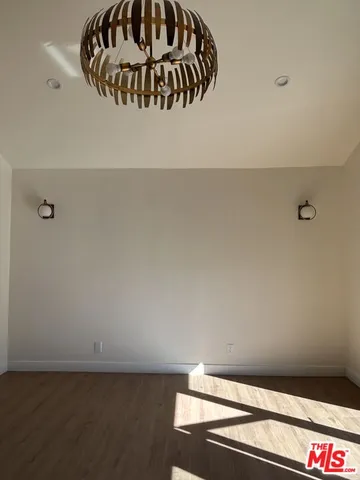 wooden floor in an empty room