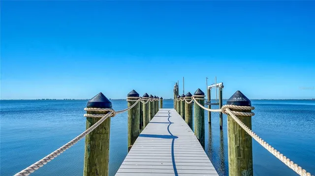 a view of a lake from a balcony
