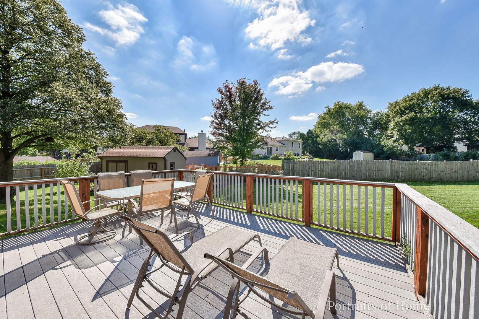 119 Reston Court Roselle, IL 60172 - Photo 20 of 25 a view of a patio with wooden floor