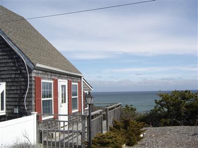 284 Ocean View Drive Wellfleet, MA 02667 - Photo 31 of 34 a view of a balcony with an outdoor seating