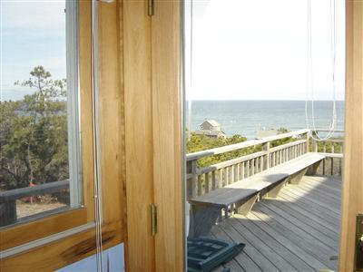 284 Ocean View Drive Wellfleet, MA 02667 - Photo 9 of 34 a view of a balcony with wooden floor
