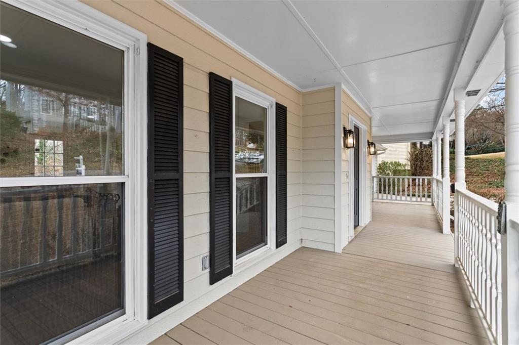 1101 Steeple Run Lawrenceville, GA 30043 - Photo 7 of 70 a view of a porch