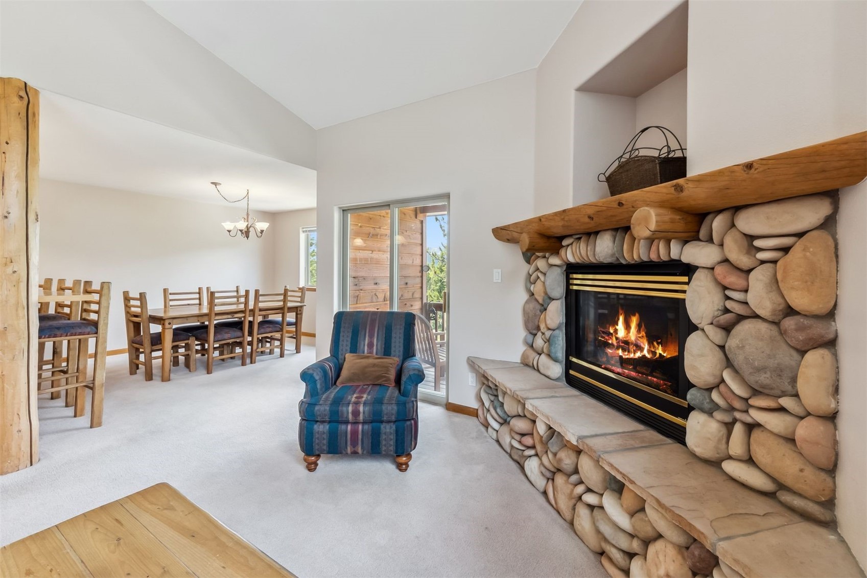 129 Lookout Ridge Drive, Unit 129 Dillon, CO 80435 - Photo 5 of 25 Living Room That's Open To The Kitchen & Dining